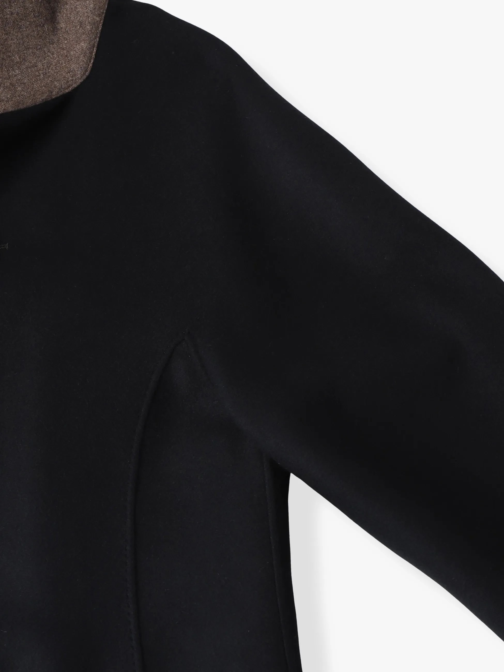 ウールナイロン フレアロングコート｜mtmodelist(エムティーモデリスト