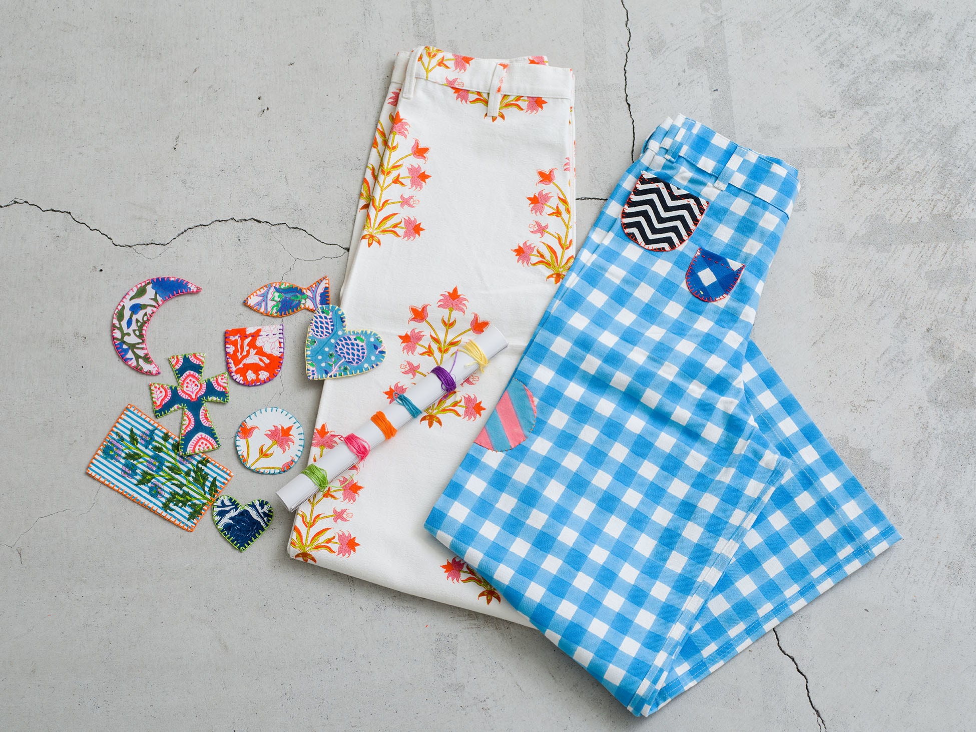 SZ Blockprints Workshop ”Mending Studio” @Ron Herman