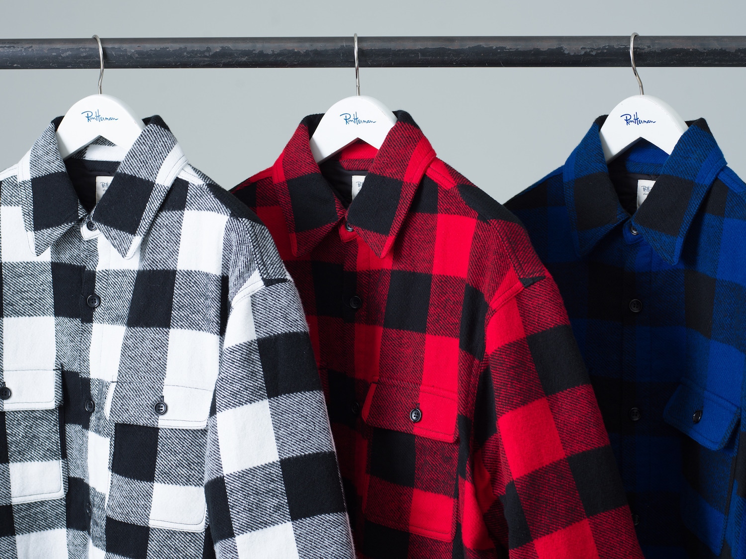 Ron Herman California Buffalo Check Shirt Jacket News｜Ron Herman