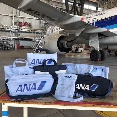 ANA整備士の作業着を再利用したトートバッグの販売開始 ～世界に一つ