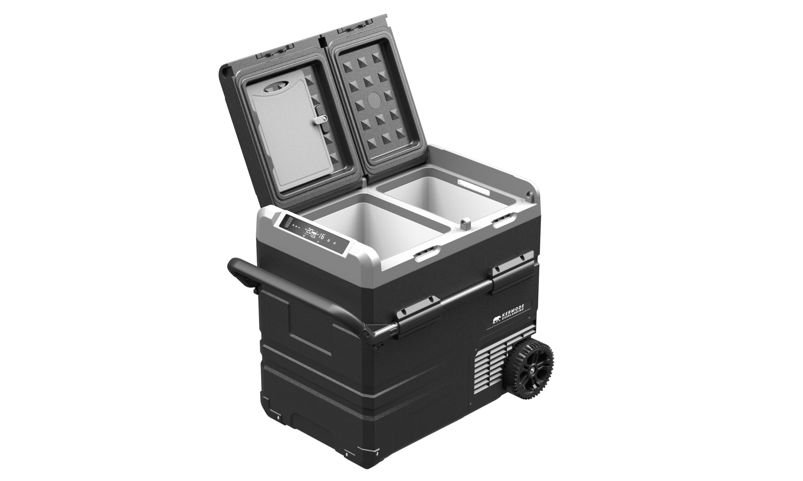 55L Portable Fridge Dual Zone Electric Cooler - Rooftoptents