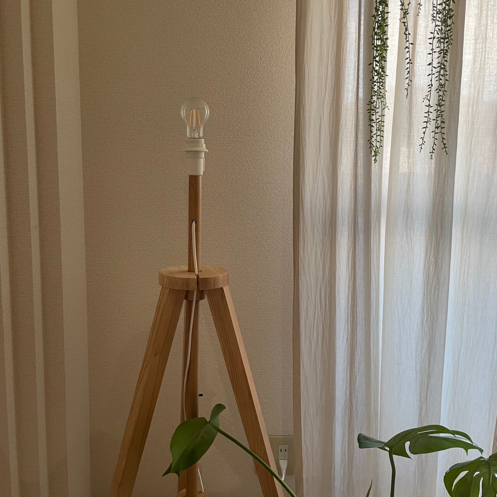 IKEA/イケア/通販]LAUTERS ラウテルス フロアランプ, アッシュ