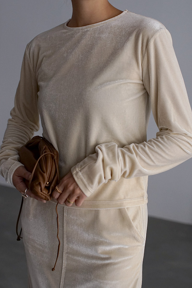 room306 CONTEMPORARY / Velour Long Sleeve Tops