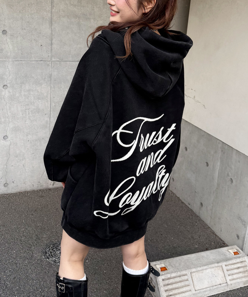 ピグメントドルマンパーカーワンピース｜SPIRALGIRL スパイラルガール