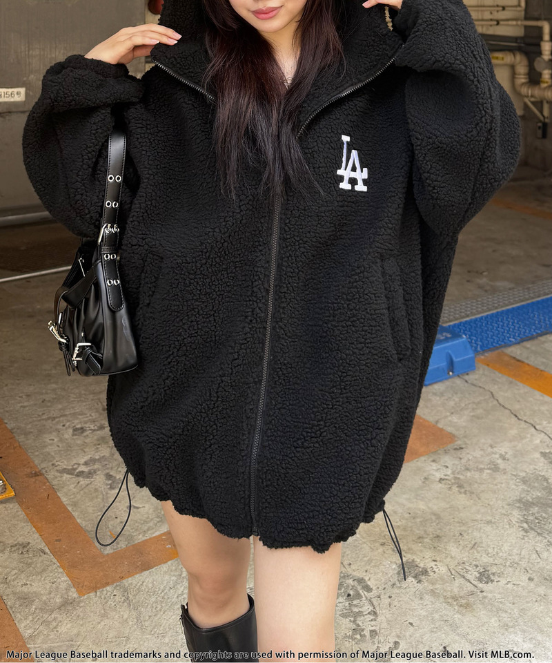 MLB】ZIPフーディーボアブルゾン｜BACK TO THE FIELD バックトゥザ