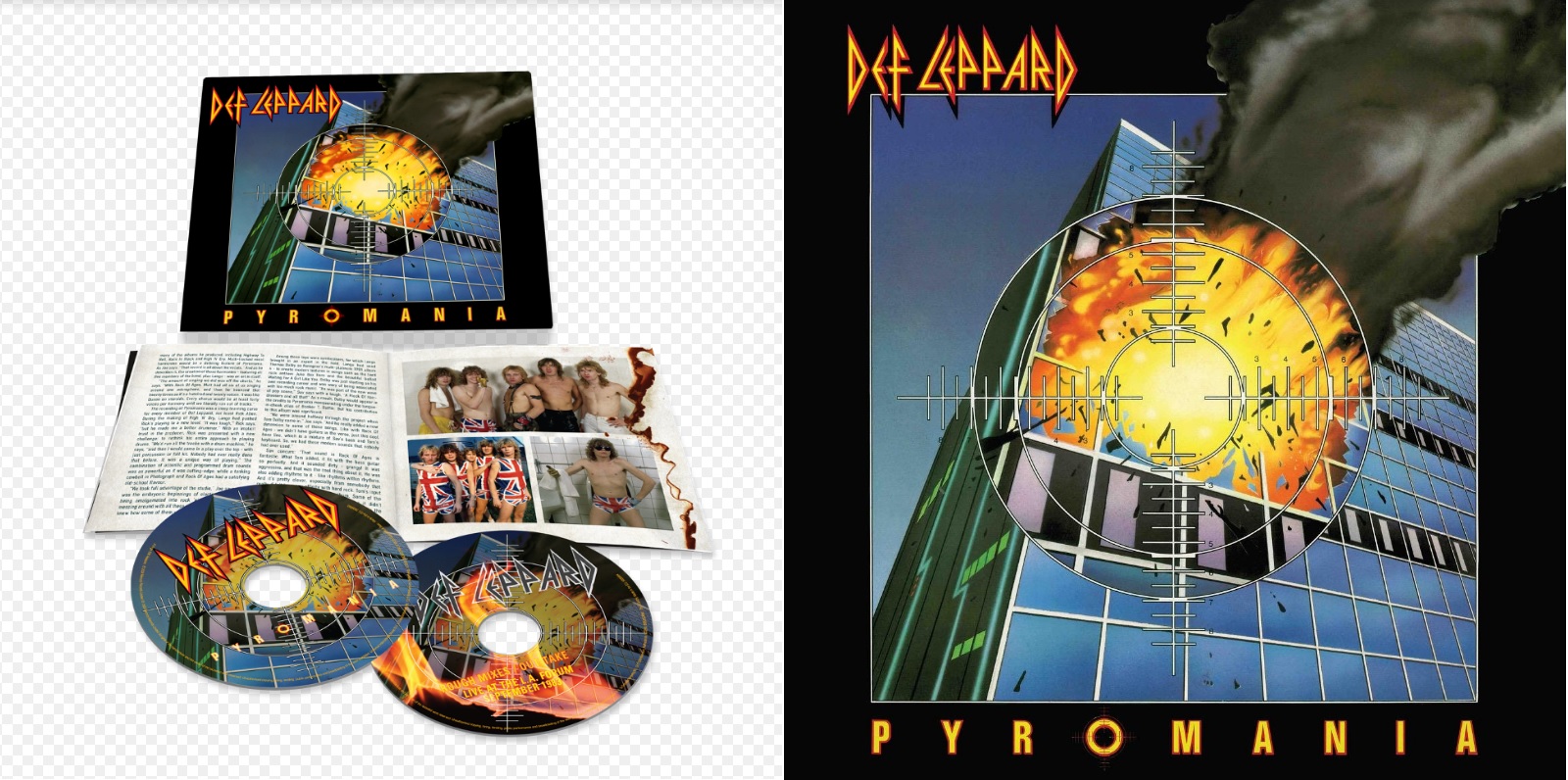 Rock Cellar Magazine - Def Leppard: 'Pyromania' 40th Anniversary