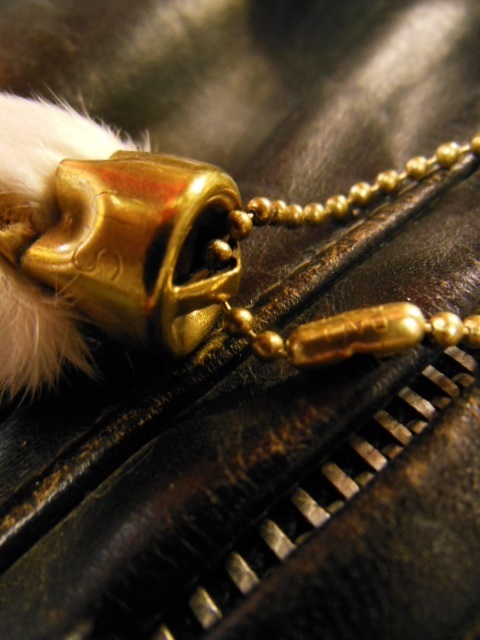 1950'S NOS LUCKY RABBIT FOOT CHARM/ビンテージ ラビットフット/白系