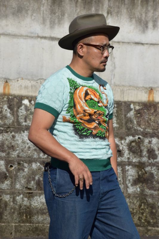 The GROOVIN HIGH A294 Vintage Style Summer Knit - ROCK-A-HULA