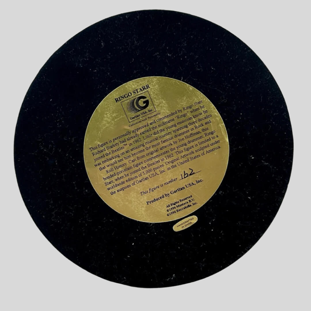 Ringo Starr Collectible Figurine |1996|Gartlan| Rockin Rudy's Attic