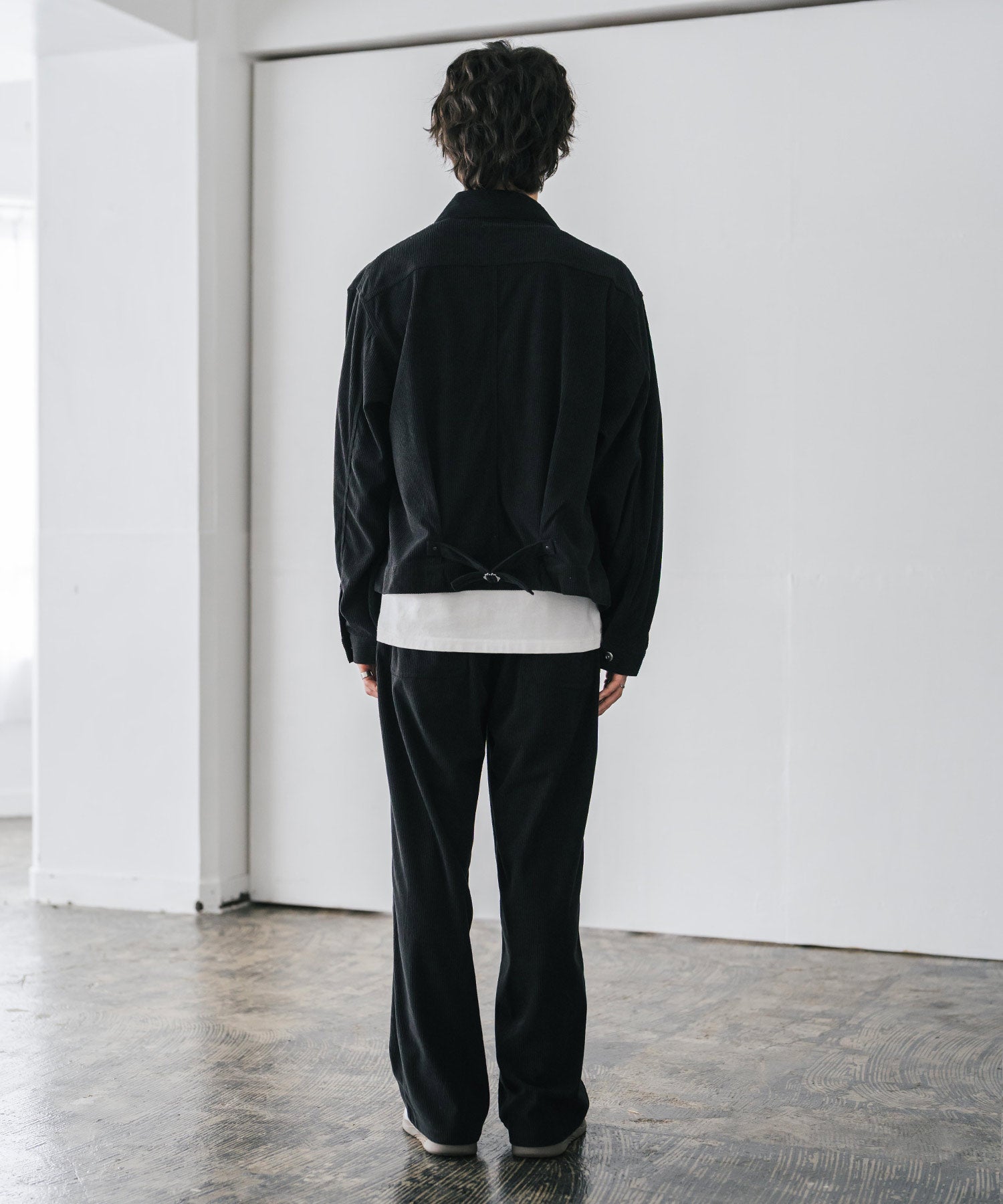 コーデュロイセットアップ 1stショートジャケット/短丈ブルゾン