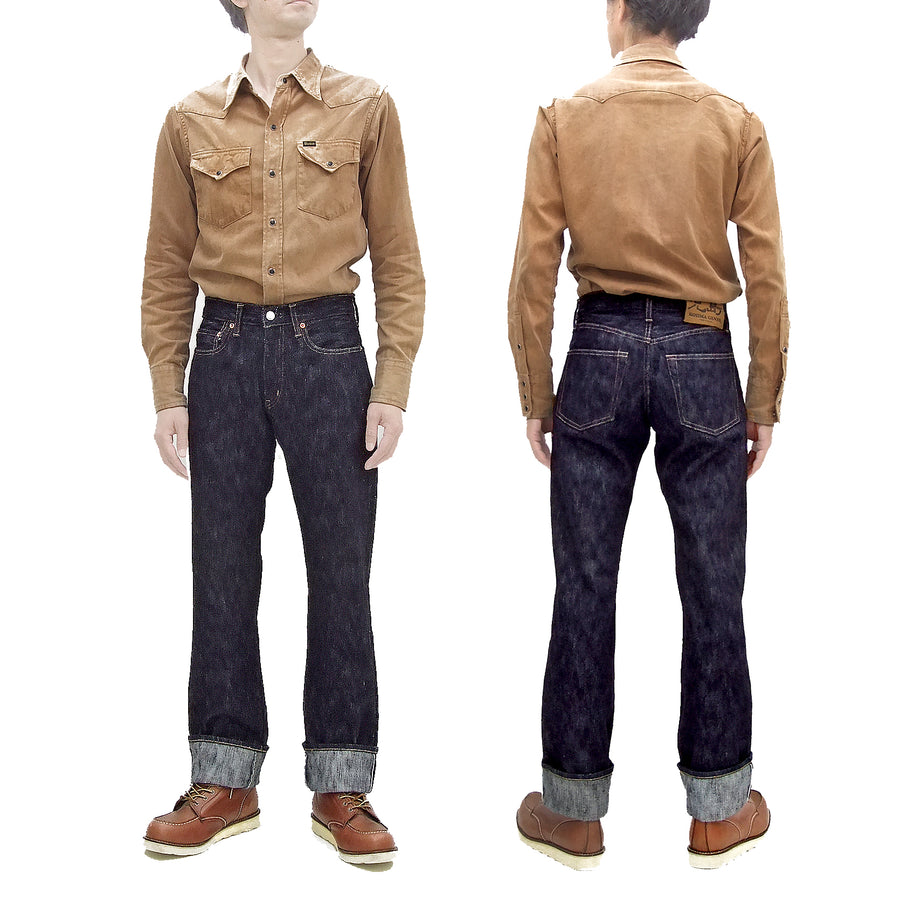 Kojima Genes Jeans Men's 19oz Selvedge Slub Denim Regular Fit