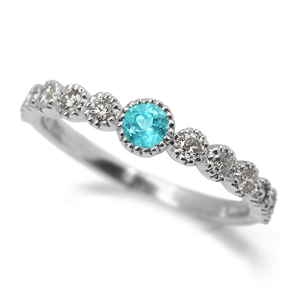 限定1本 PT900 鮮烈ネオンブルー 希少石 パライバトルマリン