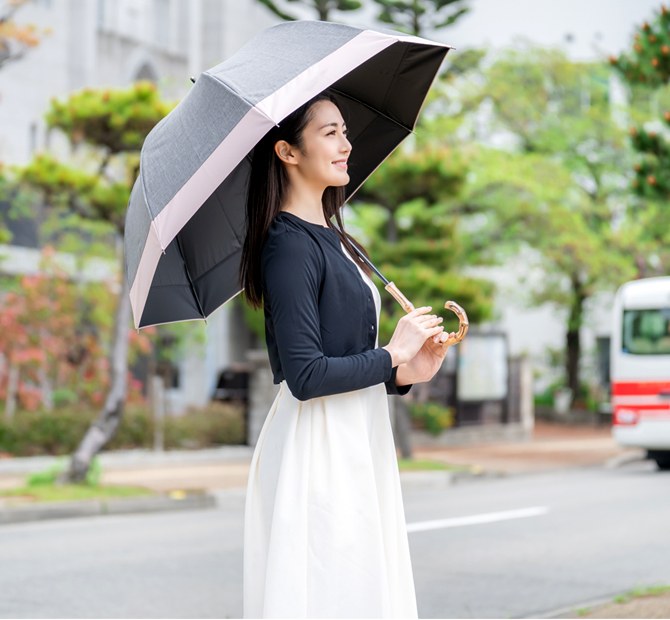 美しい日傘を。」100%遮光ブランド「芦屋ロサブラン」本店