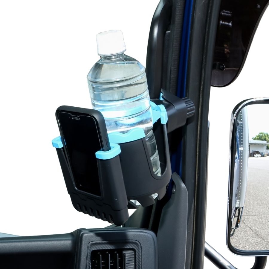 アシストグリップ固定式2WAYホルダー ドリンク＆スマホタイプ