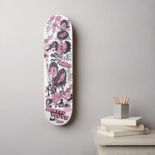 Wasted Youth Skateboard Deck | Zazzle