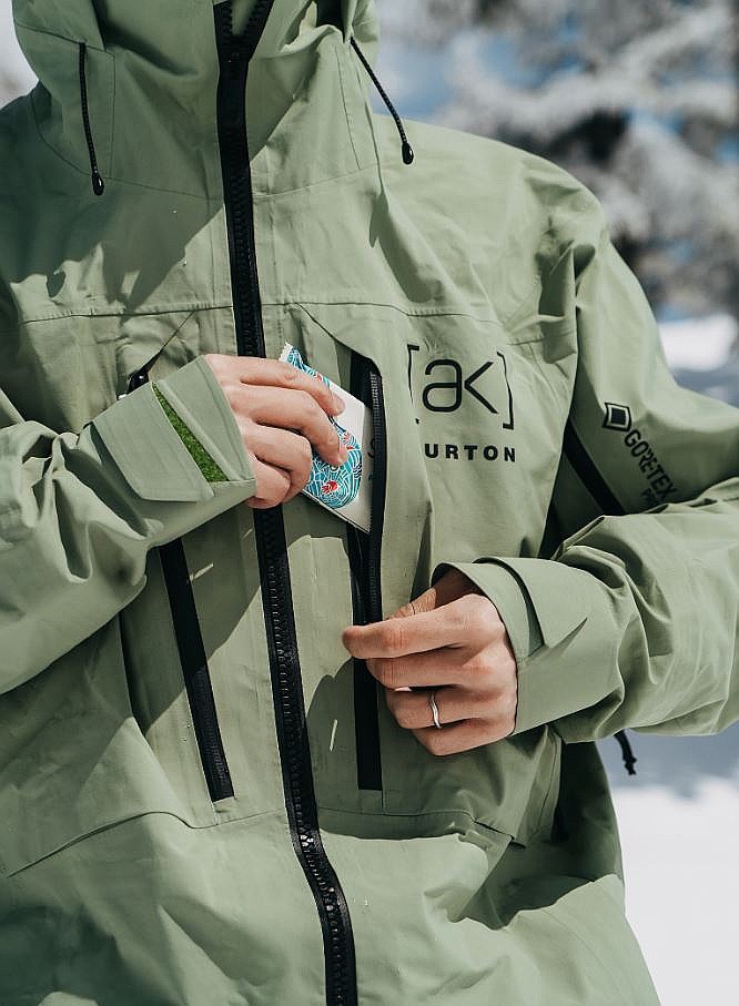 kurtka Burton Hover Pro AK 3L Gore-Tex - Hedge Green - snowboard