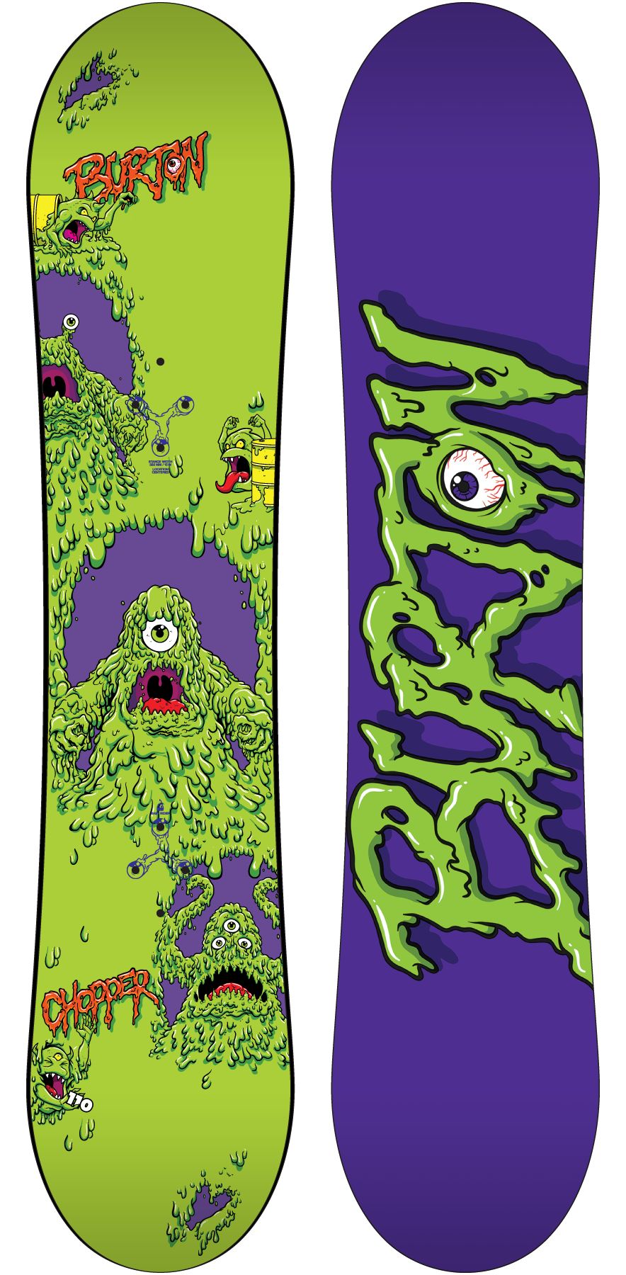 snowboard Burton Chopper 110 Kid's - No Color - Snowboard shop