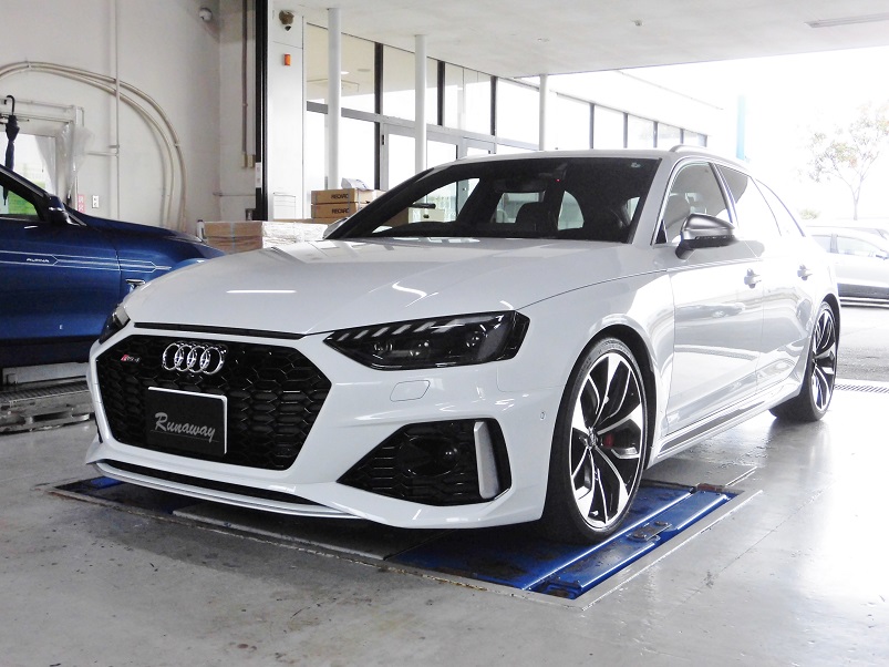 AUDI アウディ RS4 B9.5 AVANT KW HASスプリングキット＆純正ブラック