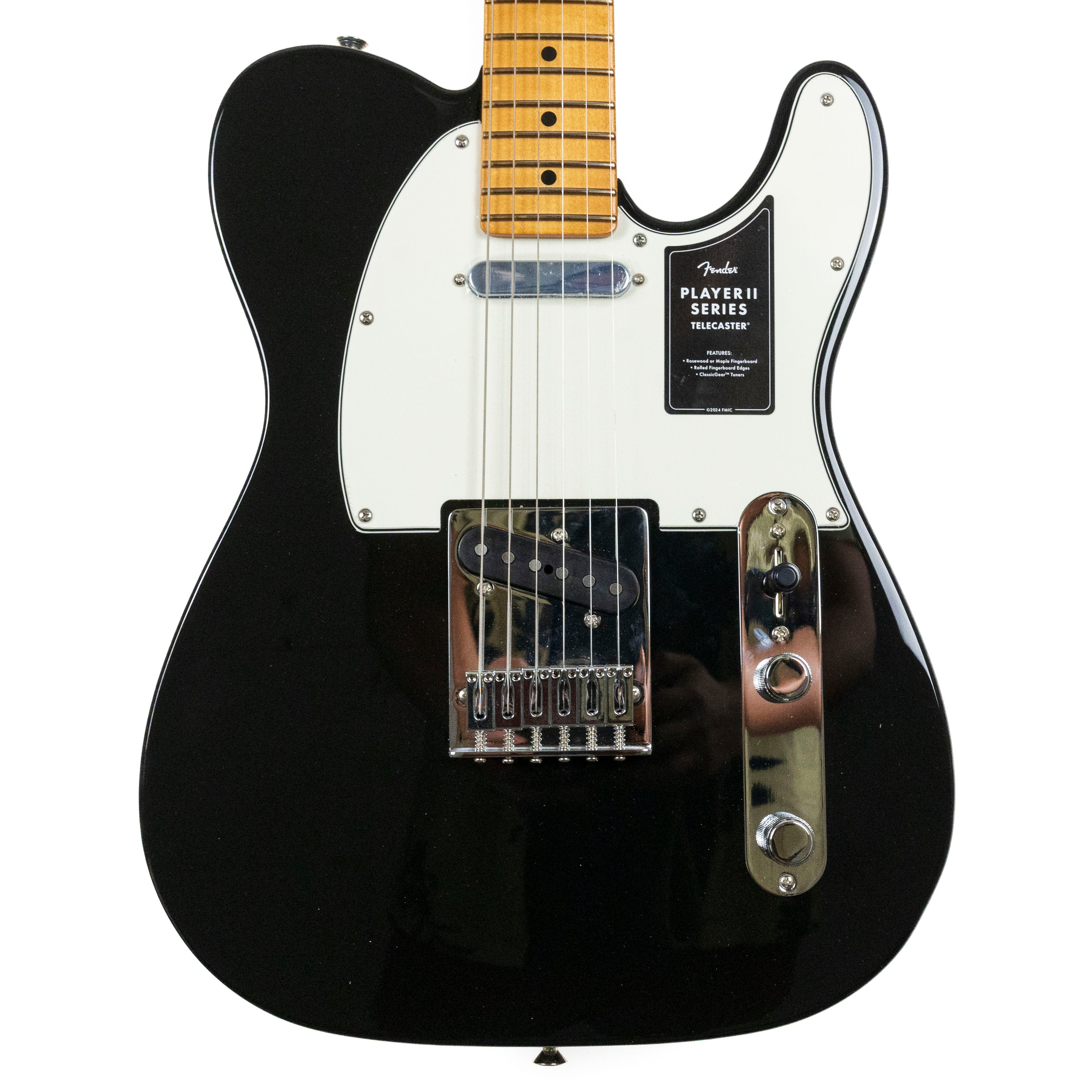 Fender Player II Telecaster, Black — Rudy's Music