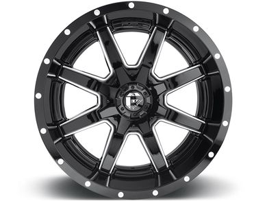 Fuel Fuel Milled Gloss Black Maverick Wheel D6101785G157