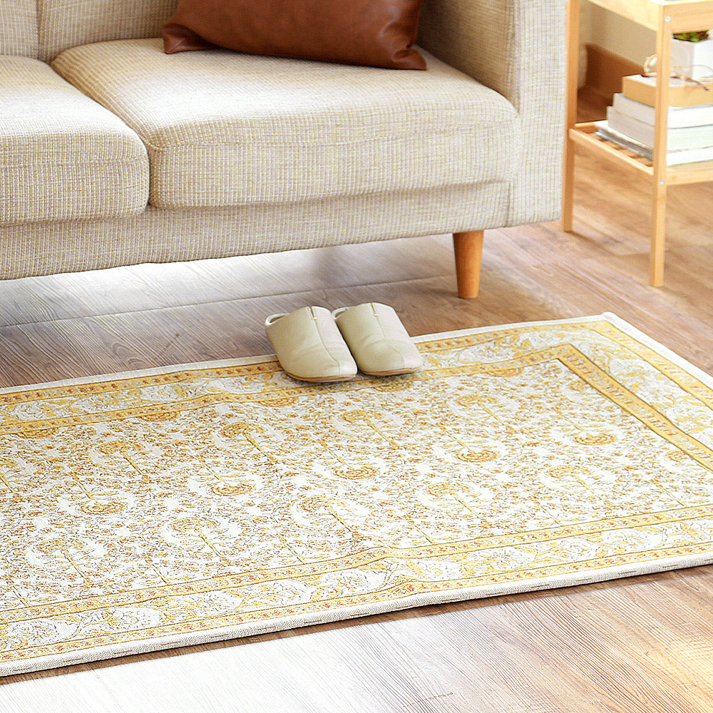 ゴブラン織り ラグ アルレット 130×190cm｜手洗いOK 床暖房対応