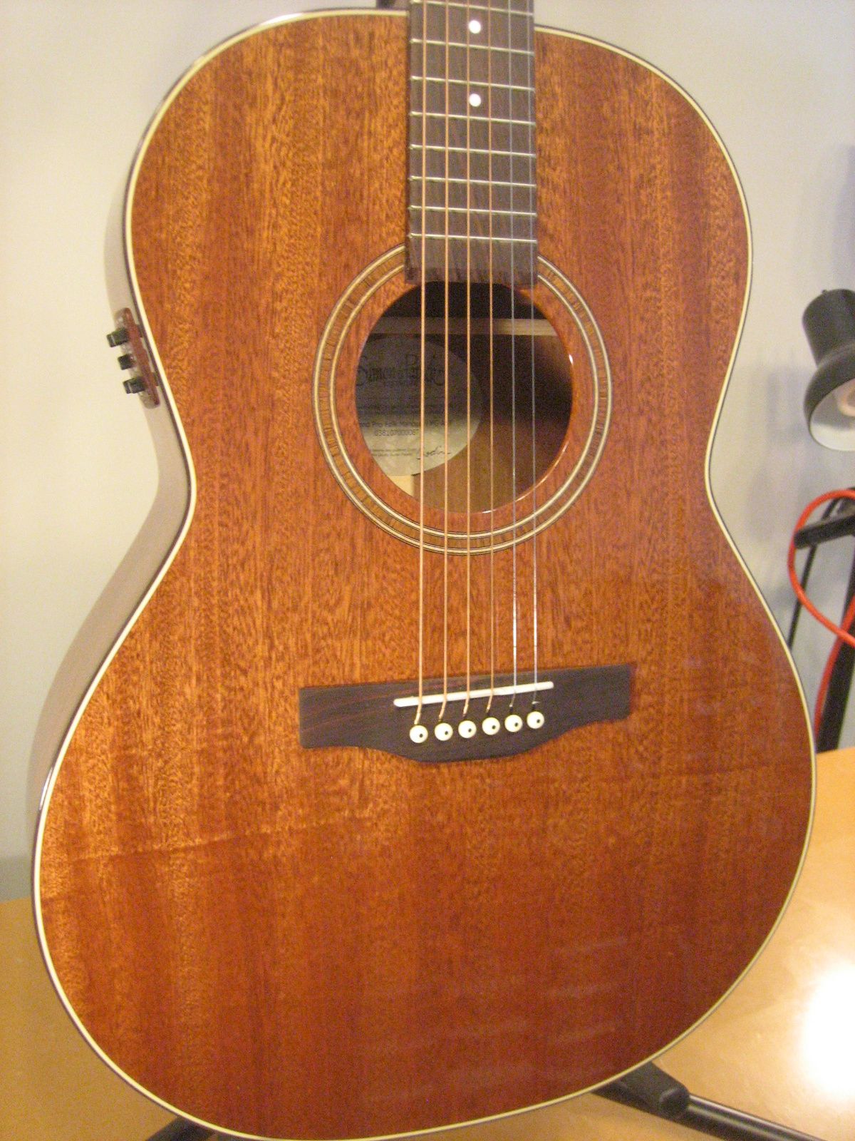 Simon & Patrick Woodland Pro Folk Mahogany Natural | Reverb