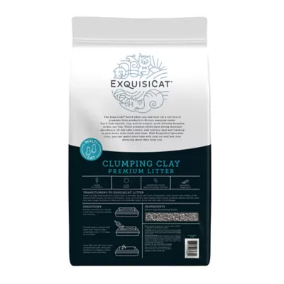ExquisiCat Litter Premium Clumping Multi-Cat Clay Cat Litter