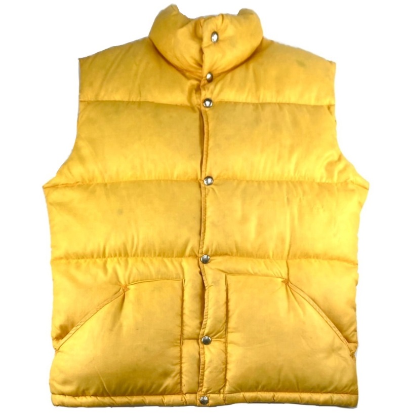 Used】 80s THE NORTH FACE 茶タグ ダウンベスト - VINTAGE TOPS