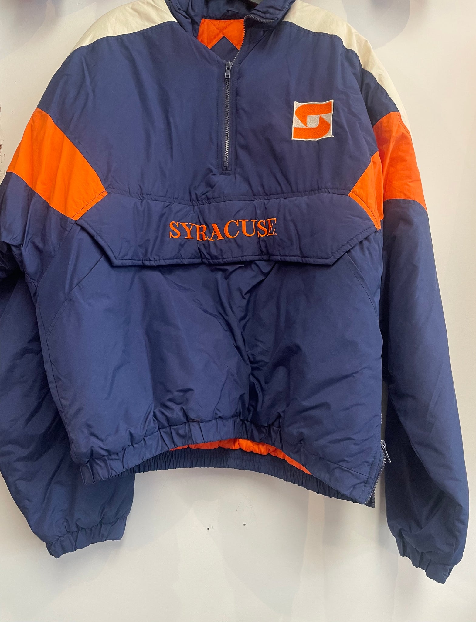 Vintage Syracuse Quarter Zip Jacket XL J299 – Scholars & Champs