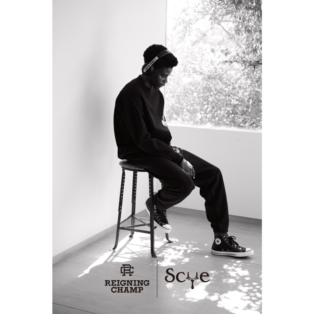 Scye x REIGNING CHAMP 初のコラボスウェット発売 | Scye