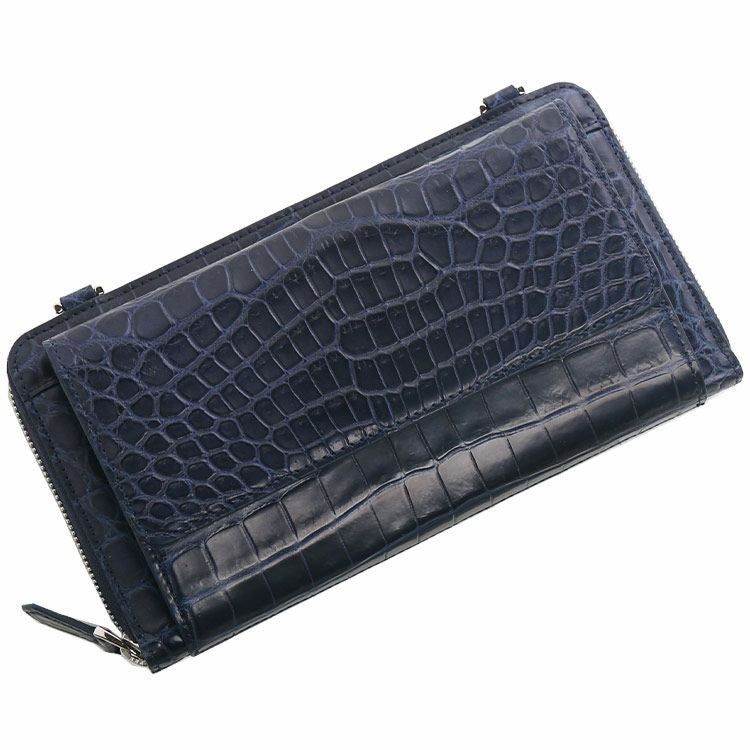 クロコダイル ウォレットバッグ