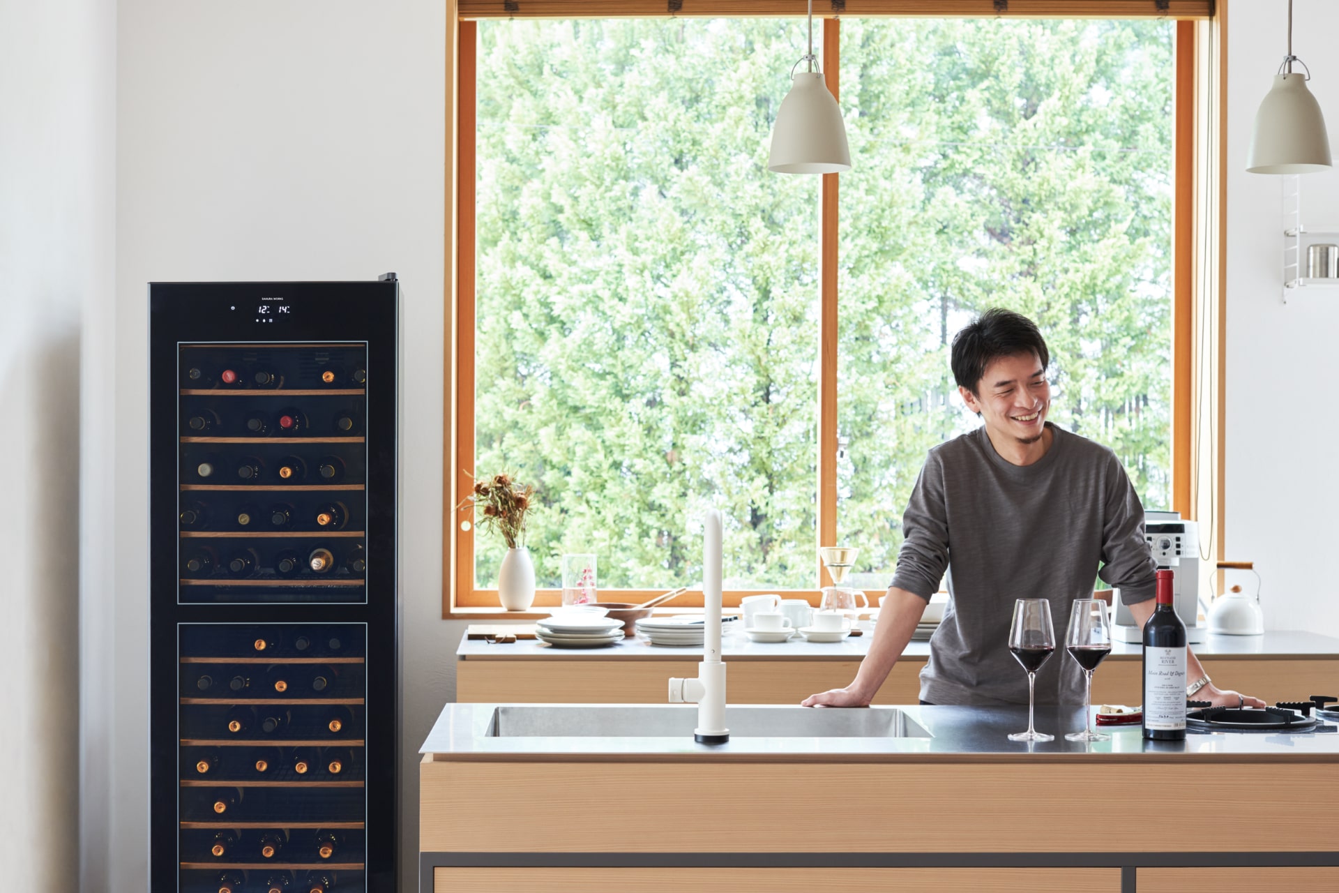 LX95DM2Z-B | 氷温® M2 | 製品一覧 | ワインセラーのさくら製作所