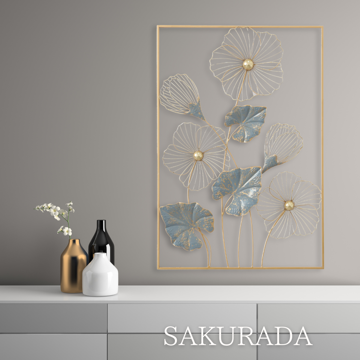 SAKURADA｜おしゃれなアイアン壁飾り・ウォールデコ専門ブランド