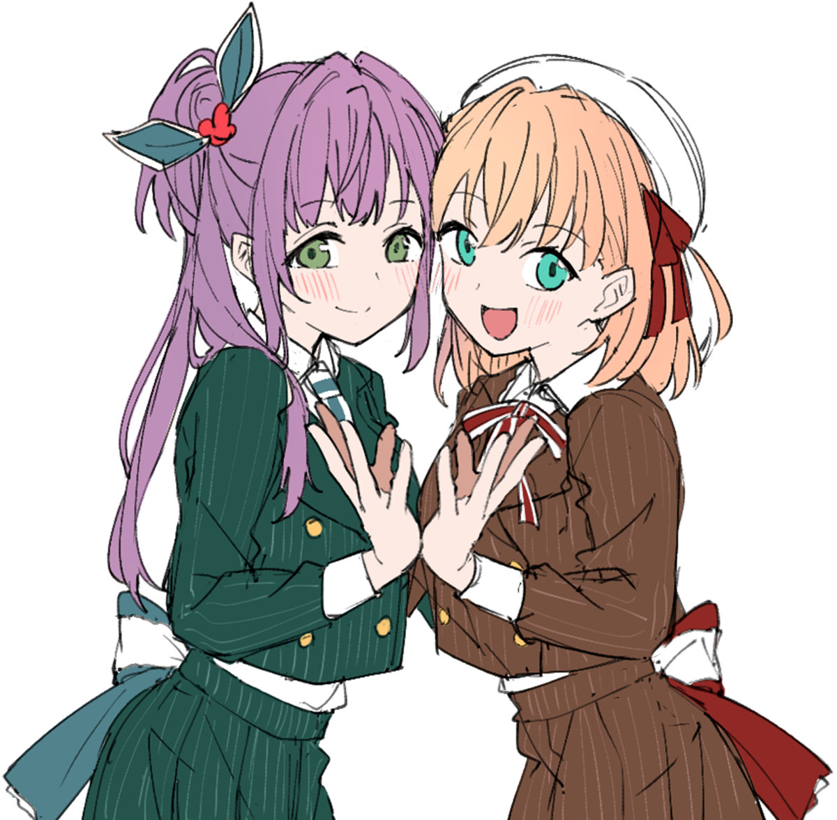 蓮ノ空 4th 卒業公演】乙宗梢さん、日野下花帆さんにお花を贈りません