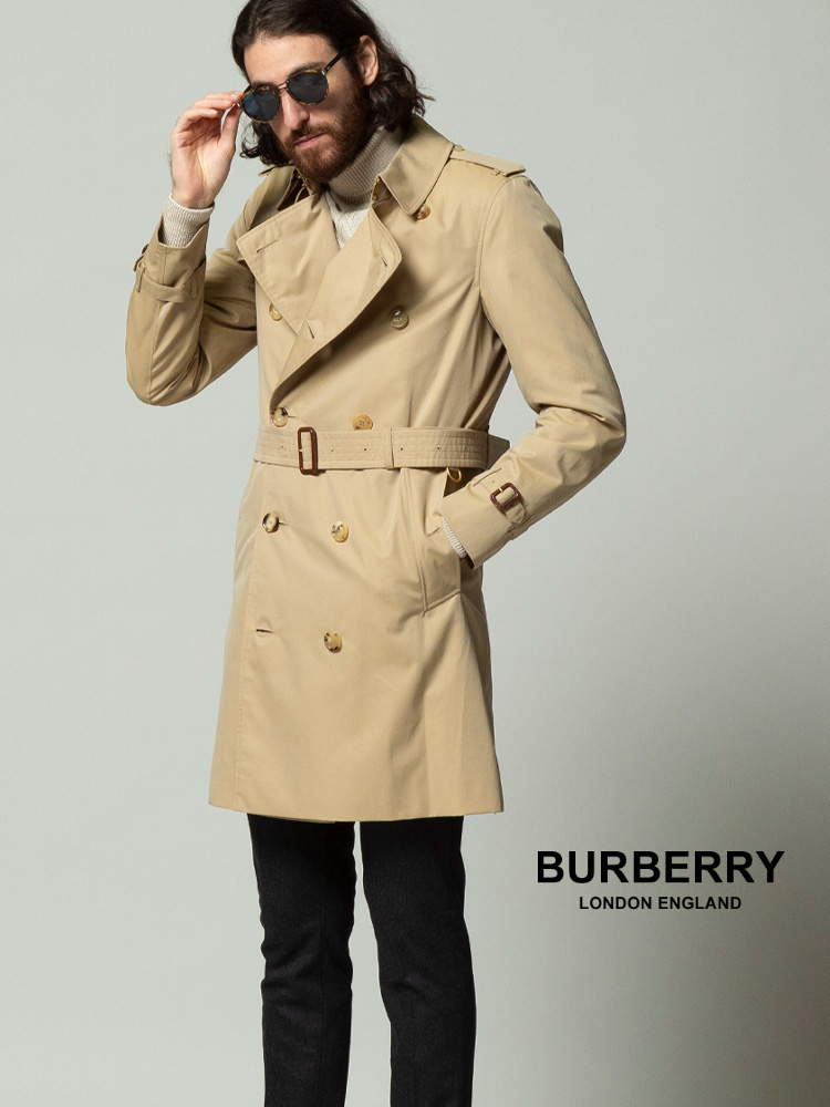 BURBERRY (バーバリー) コットン トレンチコート CHELSEA BB4073492 48