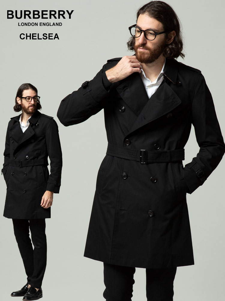 BURBERRY (バーバリー) コットン トレンチコート CHELSEA BB4073743 48