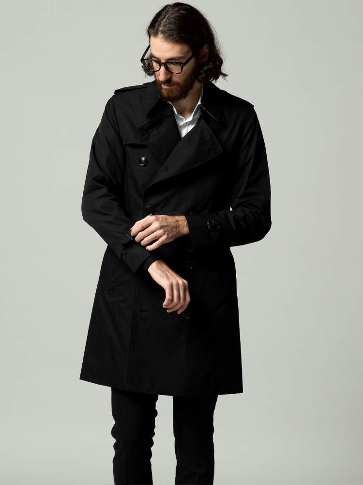 BURBERRY (バーバリー) コットン トレンチコート CHELSEA BB4073743 48