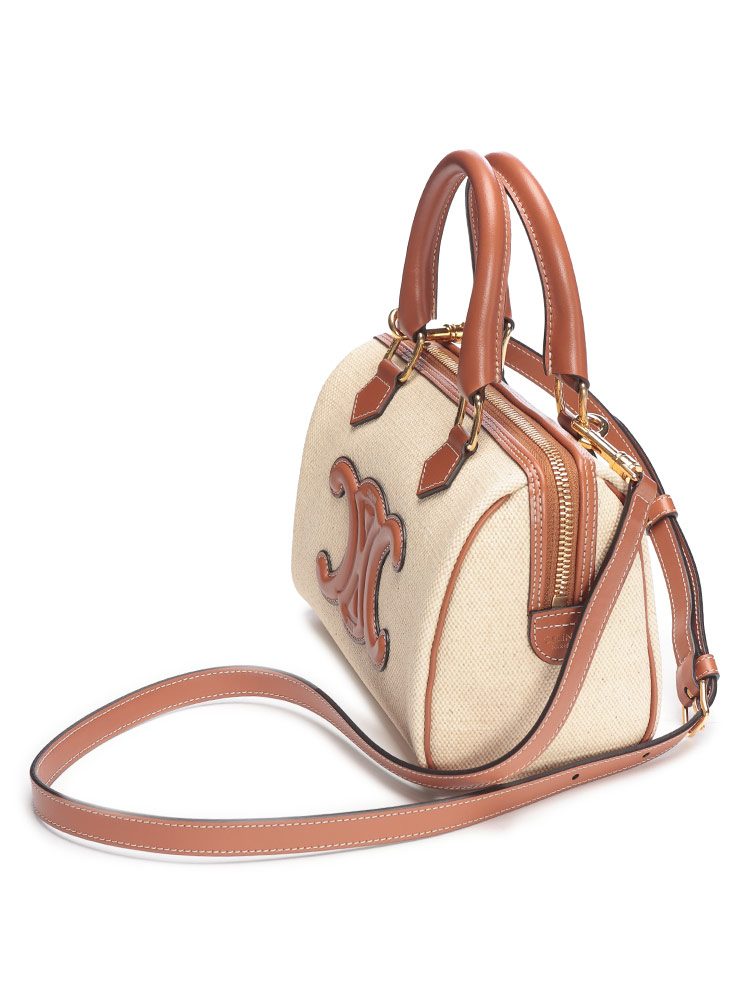 CELINE (セリーヌ) 2WAY キュイル スモール ボストンバッグ レディース