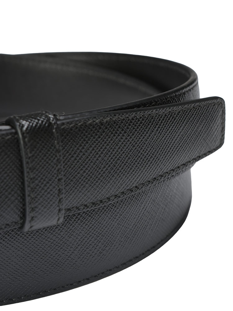 PRADA (プラダ) サフィアーノレザー ベルト PR2CC56053 メンズ 85cm