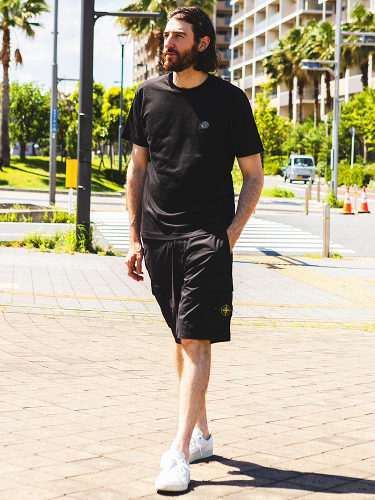 STONE ISLAND (ストーンアイランド) 裾パッチポケット ジップフライ