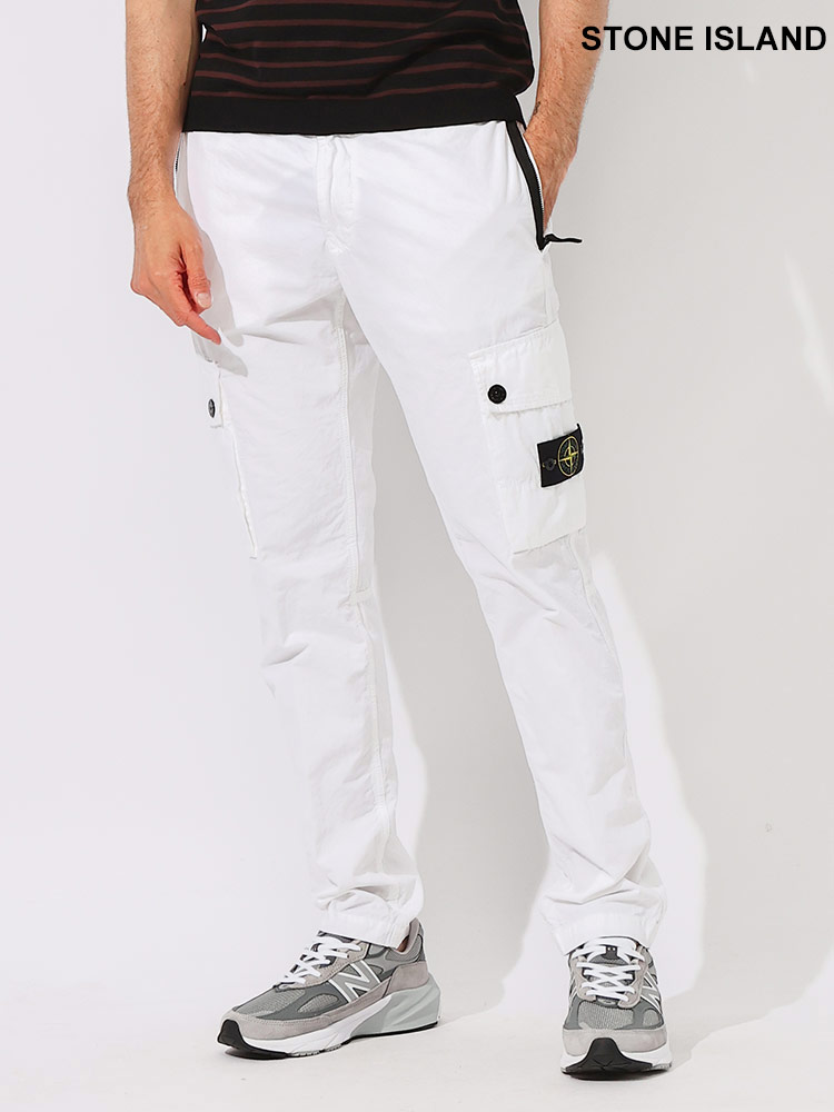 STONE ISLAND (ストーンアイランド) コットン パッチ付きポケット