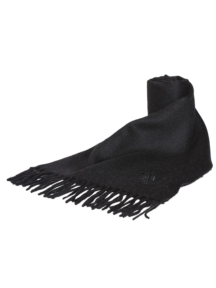 MAX MARA (マックスマーラ) ピュアキャメル Mロゴ刺繍 フリンジ