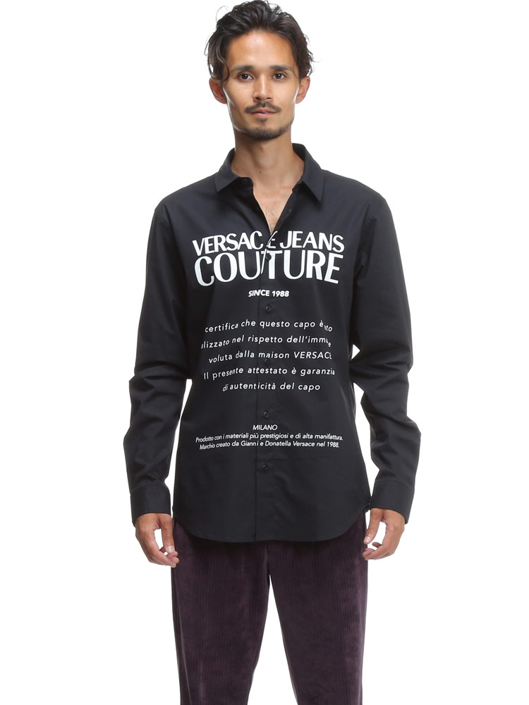 ヴェルサーチ ジーンズクチュール メンズ シャツ VERSACE JEANS
