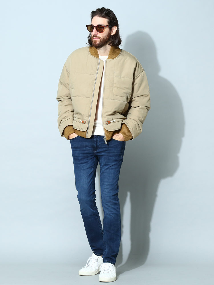 ディーゼル メンズ ブルゾン DIESEL ブランド アウター ツイル