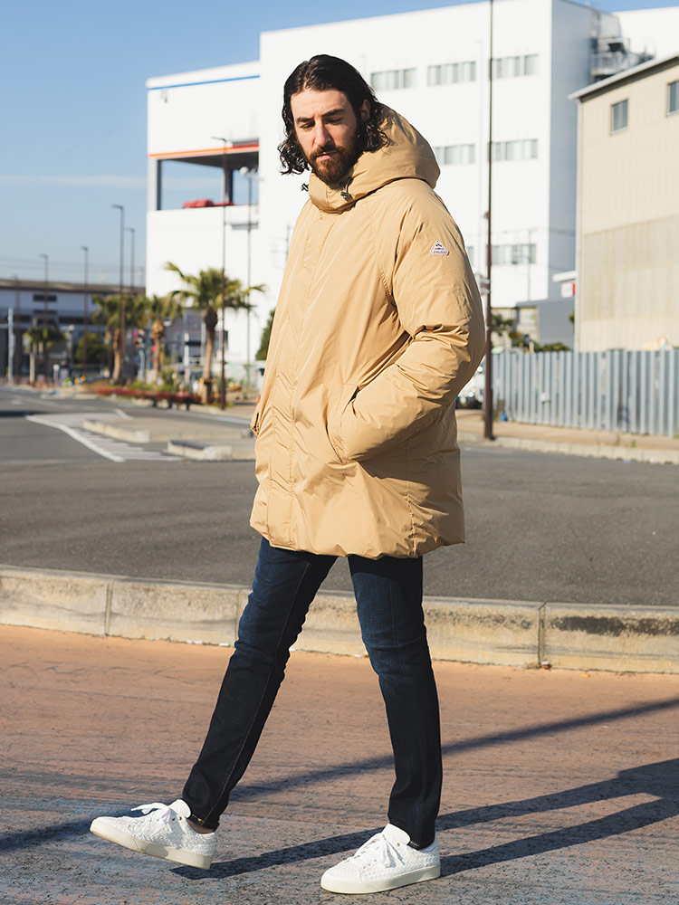 PYRENEX (ピレネックス) フード フルジップ ダウンコート SPARK