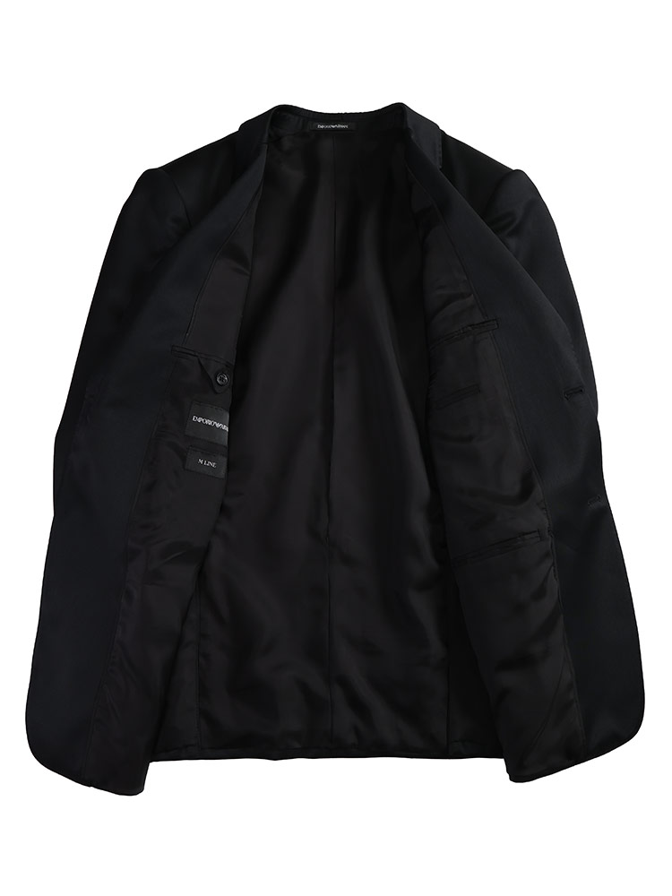 EMPORIO ARMANI (エンポリオアルマーニ) ウール 無地 シングル