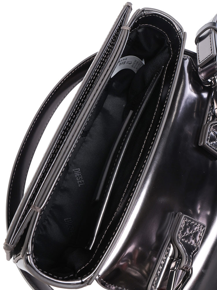 DIESEL (ディーゼル) オーバルD ハンドバッグ 2WAYショルダーバッグ