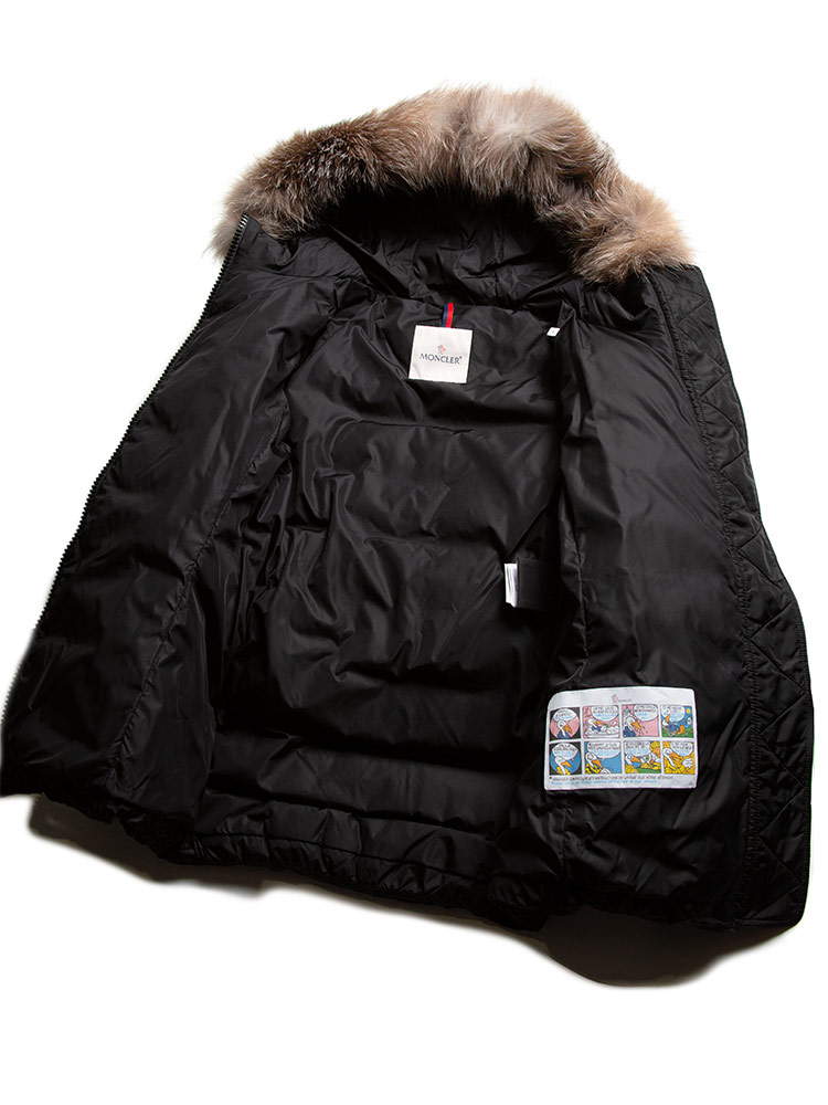 MONCLER モンクレール ファー フード フルジップ ダウンジャケット