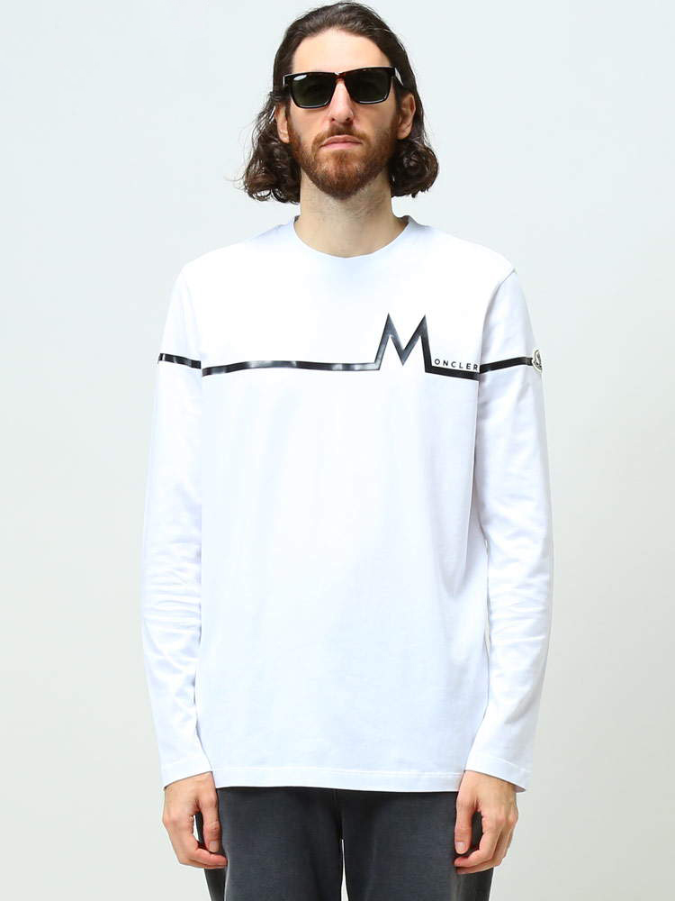 モンクレール メンズ Tシャツ 長袖 MONCLER ブランド トップス ロンT M