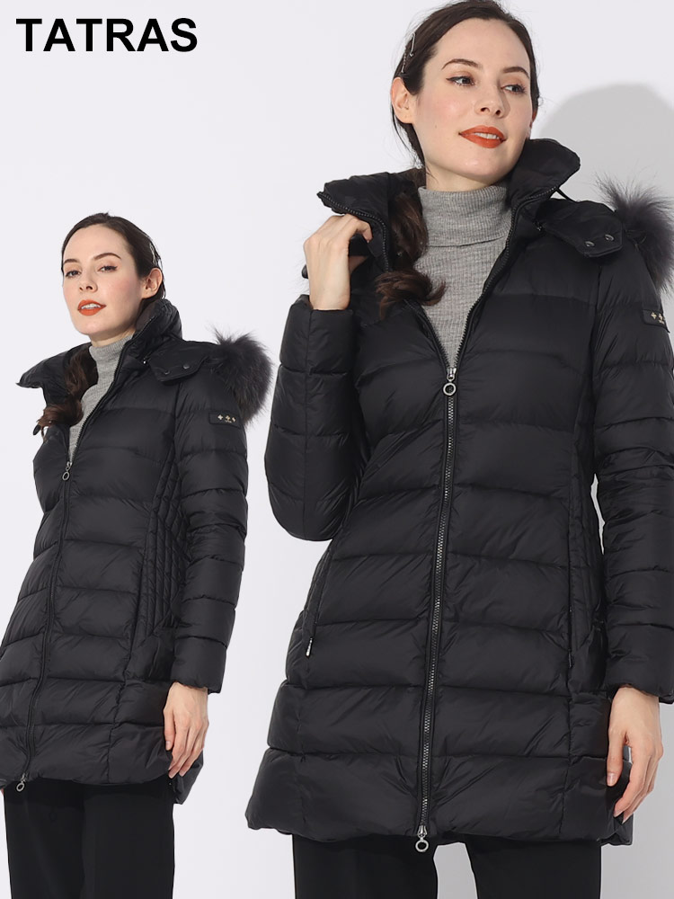 TATRAS (タトラス) ファーフード フルジップ ダウンコート SARMA